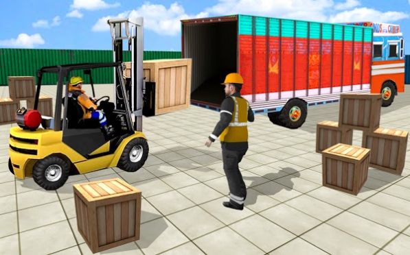 印度山区货运卡车