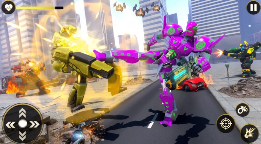 BMX自行车机器人战争游戏2021