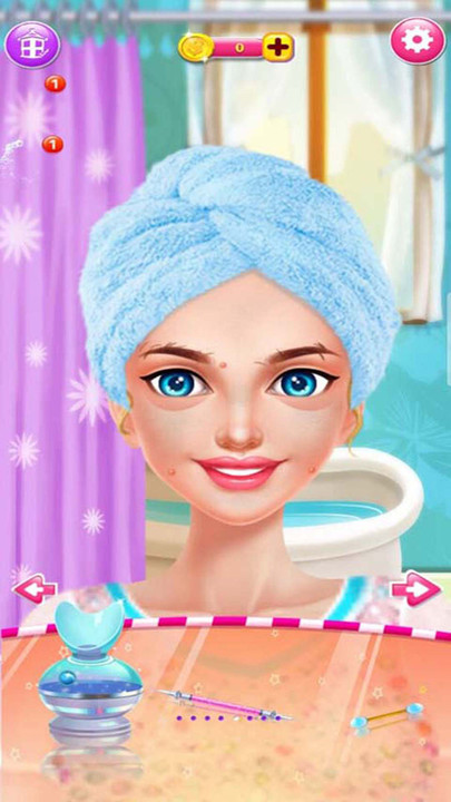 时尚公主化妆换装小游戏