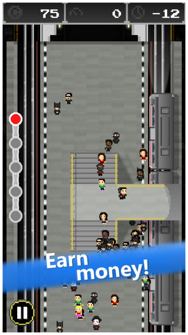 像素地铁模拟器游戏