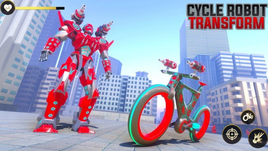 BMX自行车机器人战争游戏2021