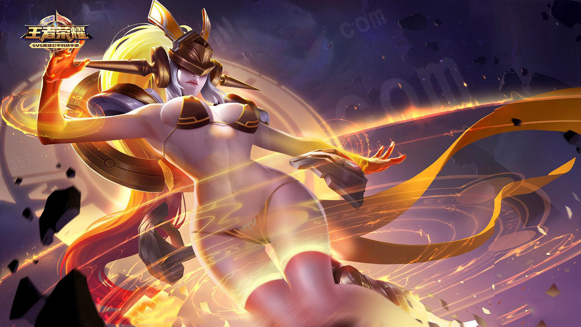 王者荣耀女娲去衣图