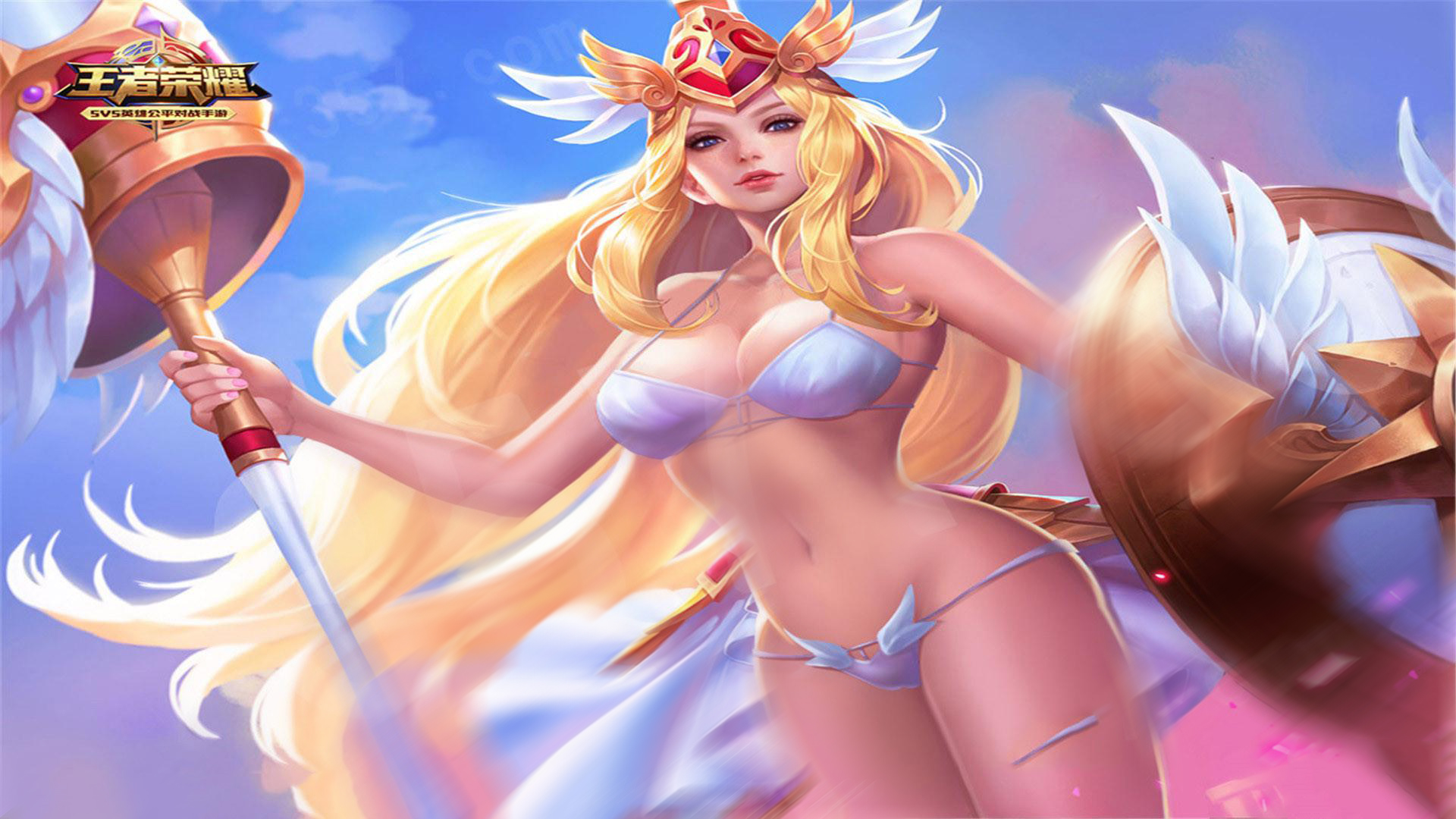 王者荣耀雅典娜去衣图