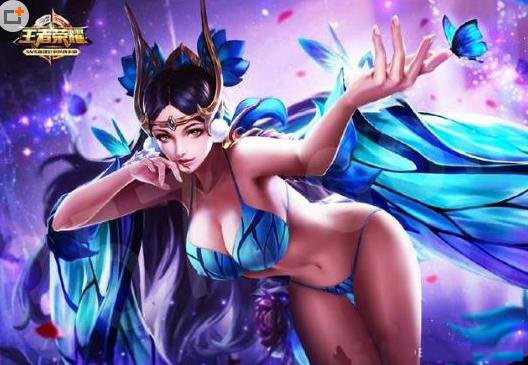 《王者荣耀》女英雄去衣图无码高清福利图大全