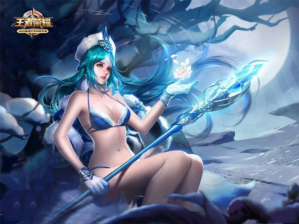 《王者荣耀》女英雄去衣图无码高清福利图大全