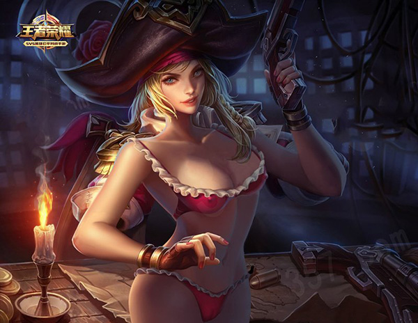 《王者荣耀》女英雄去衣图无码高清福利图大全