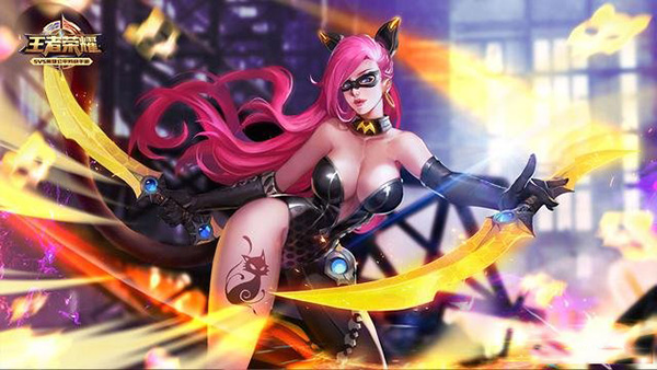 《王者荣耀》女英雄去衣图无码高清福利图大全