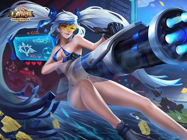 《王者荣耀》女英雄去衣图无码高清福利图大全