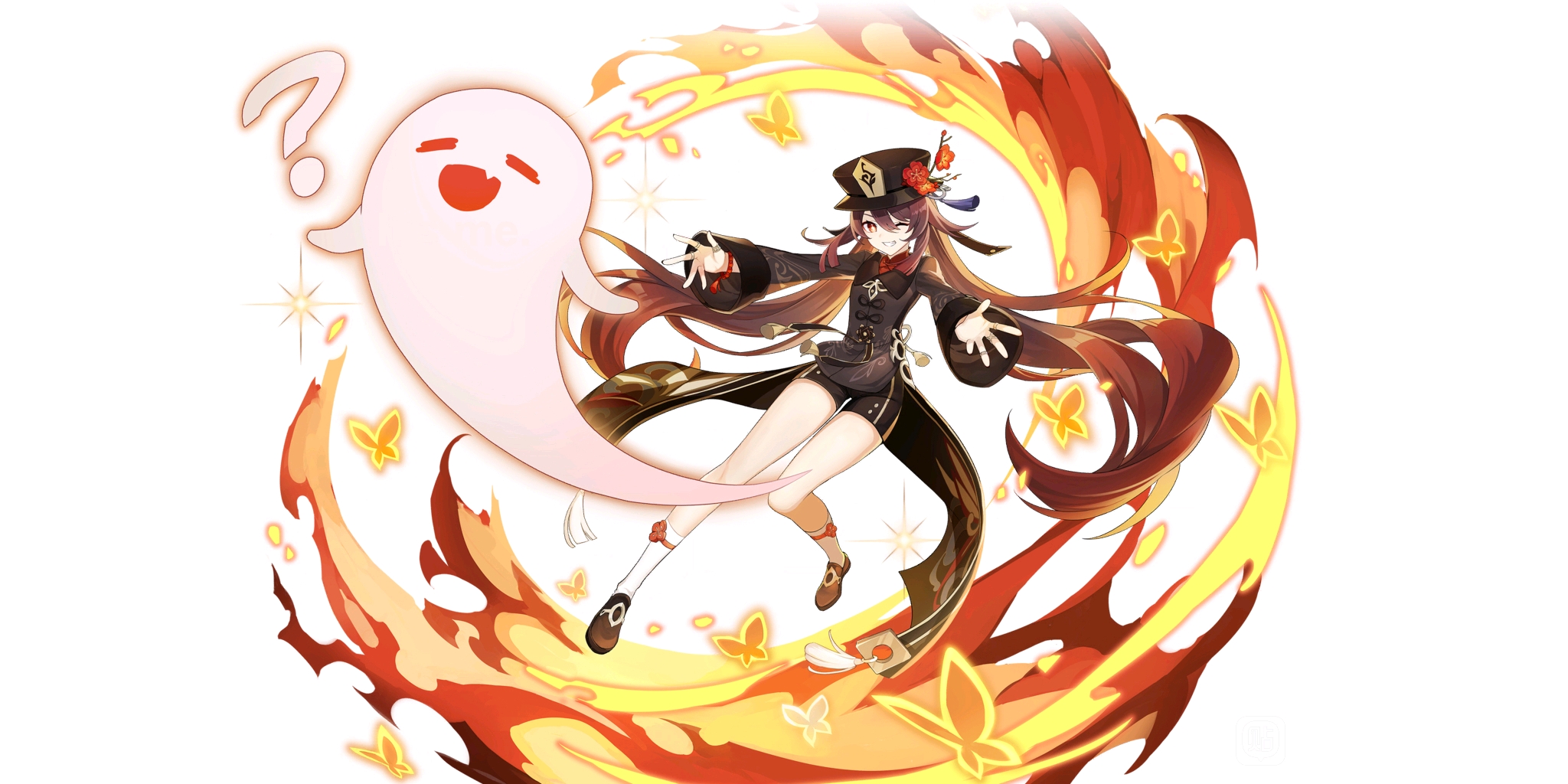 原神 新五星角色魈和胡桃的立绘和突破材料出啦 清心 霓裳花采起来