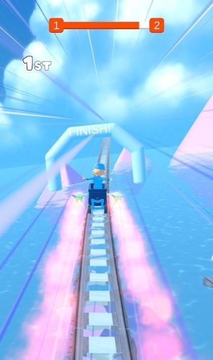 过山车比赛手游