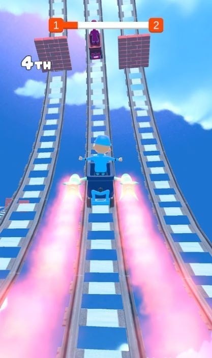 过山车比赛手游