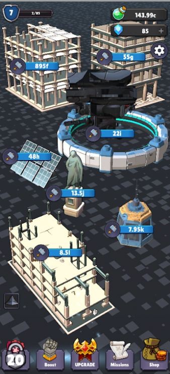 火星殖民化闲置点击器模拟