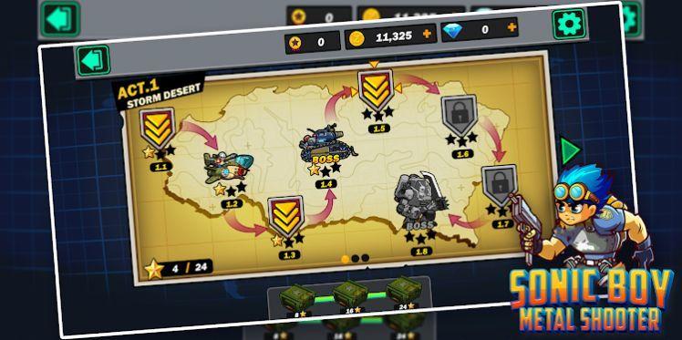 音速男孩金属射手最新版