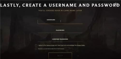 LOL云顶之弈PBE美测服拳头账号注册方法