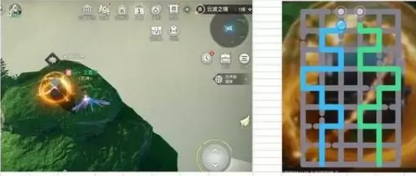 天谕手游云波之境星痕宝箱位置及打开方法介绍