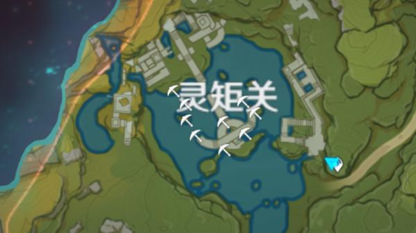 原神秘宝迷踪灵矩关藏宝地线索笔记在哪里