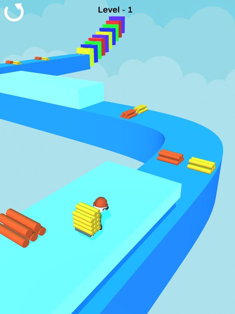 搭梯赛跑io楼梯运行