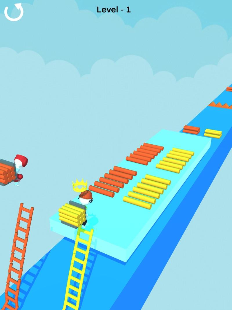 搭梯赛跑io楼梯运行