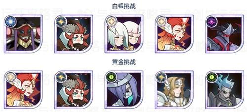 剑与远征秘宝峡湾第六期11-20通关阵容一览