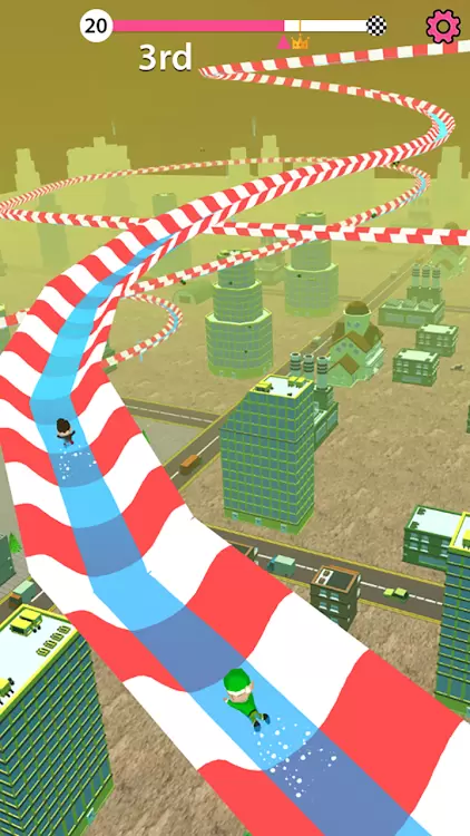 水上公园水上比赛