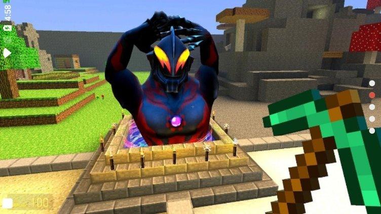 我的世界奥特曼进化格斗