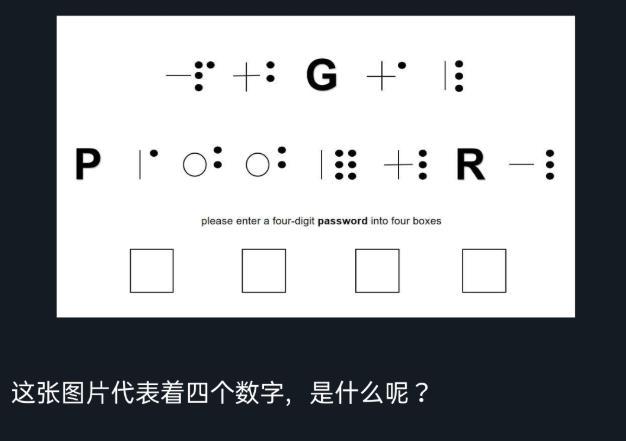 犯罪大师这张图片代表着四个数字是什么呢？十二宫杀手密码第一关答案图片1