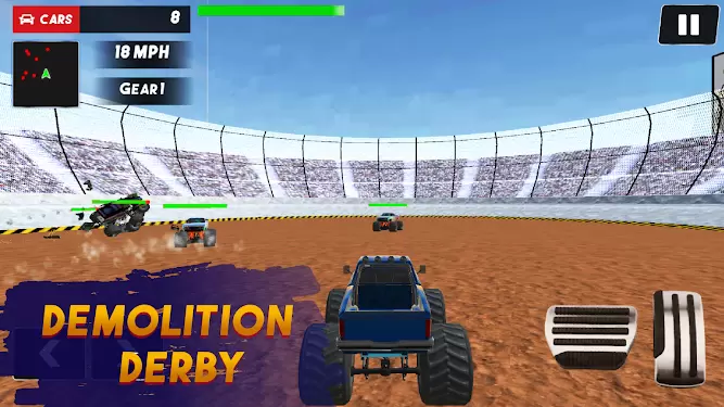 怪物卡车拆除德比毁灭2021