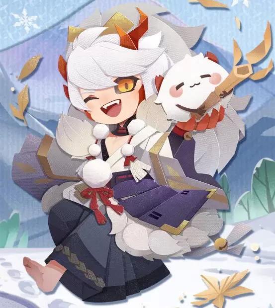 阴阳师妖怪屋茨木童子青竹白雪皮肤图鉴 妖怪屋青竹白雪皮肤怎么样