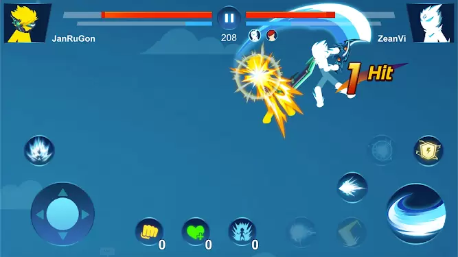 火柴龙战斗超级火柴超战士