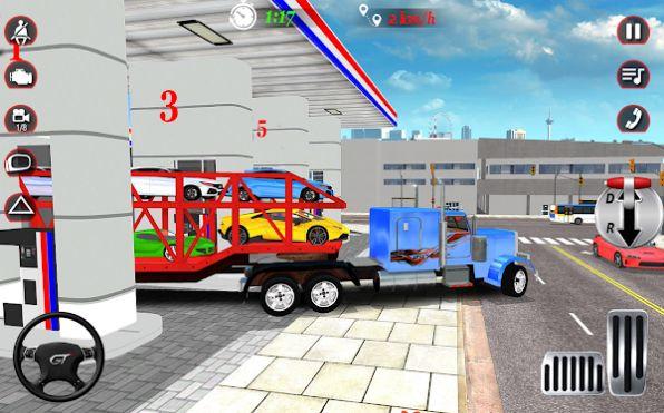 汽车货运卡车驾驶模拟器