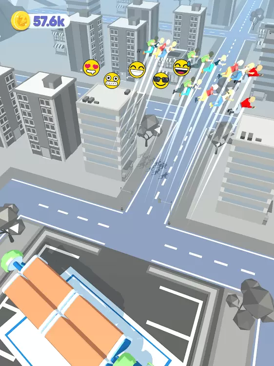 人群投掷3D手机版