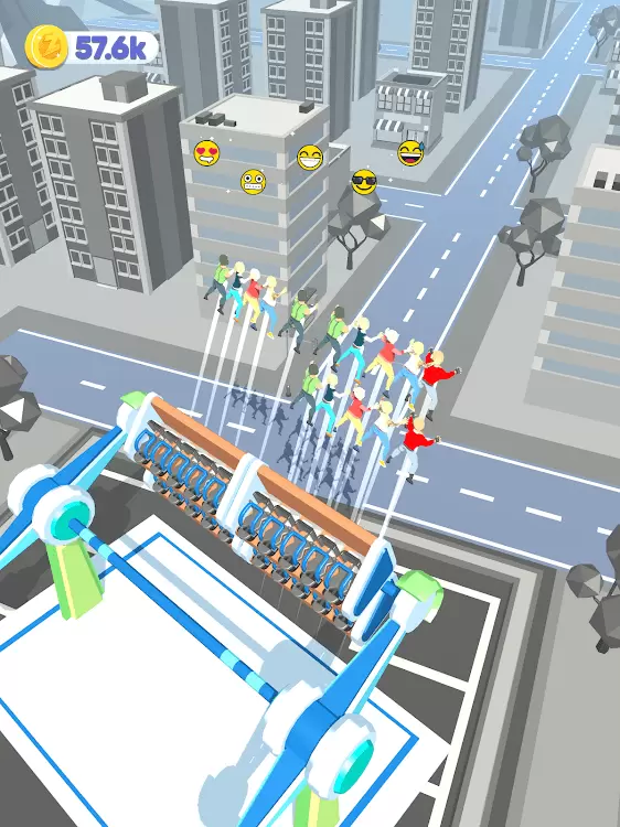 人群投掷3D手机版