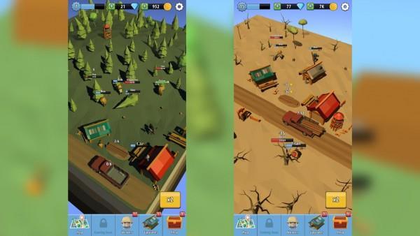 空闲伐木工人破解版