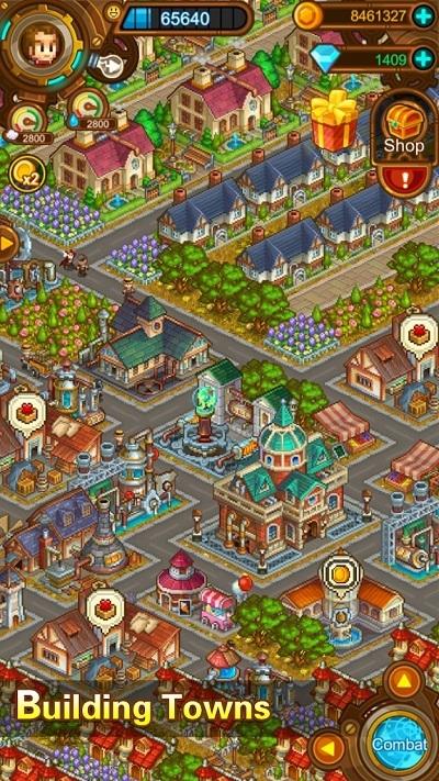 蒸汽小镇农场与战斗