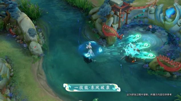 王者荣耀牛年限定诸葛亮时雨天司皮肤技能效果演示