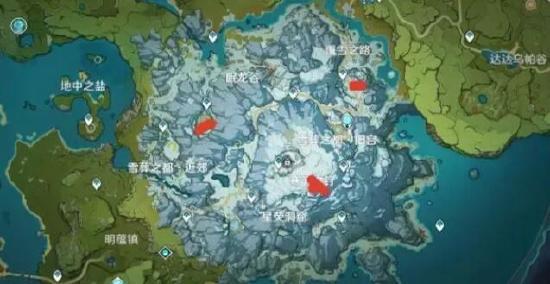 原神雪山解冻碎片