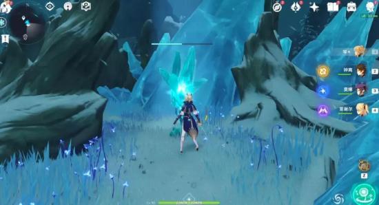 原神雪山解冻碎片