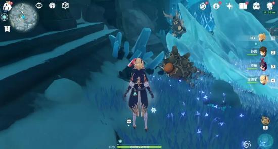 原神雪山解冻碎片