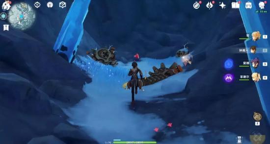 原神雪山解冻碎片