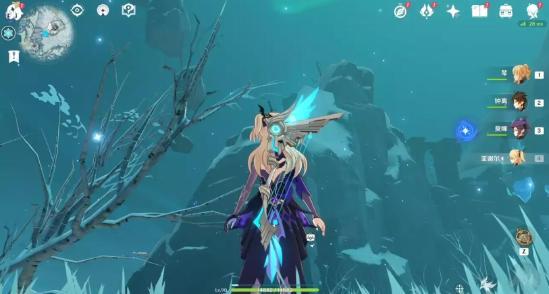 原神雪山解冻碎片