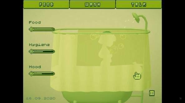 电子女孩不吃饭结局