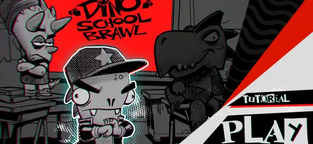 Dino School Brawl游戏