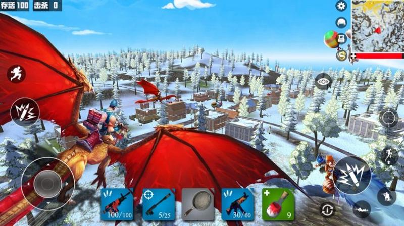 吃鸡战场迷你像素世界射击