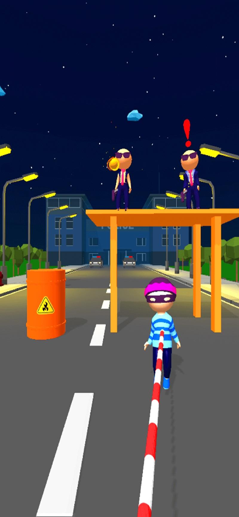 火柴人的绳索扔钩出去