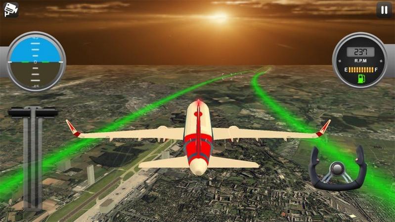 飞行模拟飞机2020