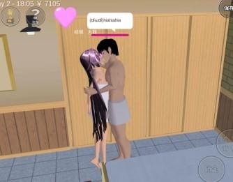 樱花校园模拟器怎样才能做出羞羞的动作