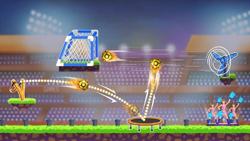 弹弓足球赛