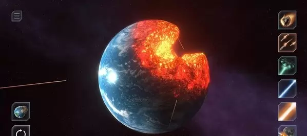 行星粉碎模拟器