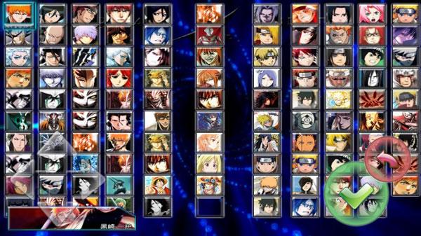 死神vs火影全人物版