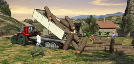 货物拖拉机模拟器